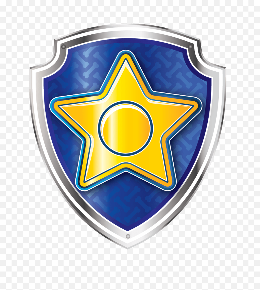 Clip Art Transprent - Paw Patrol Chase Badge Png,Paw Patrol Logo Png