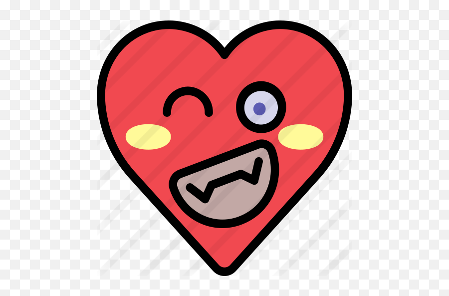 Funny - Free Smileys Icons Crush Heart Png,Funny Png Images