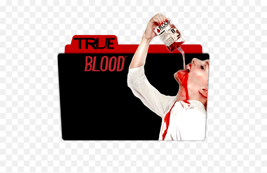 Movie Tv - Show Anime Game Folder Icon True Blood Folder Icon True Blood Saison 4 Png,Anime Blood Png