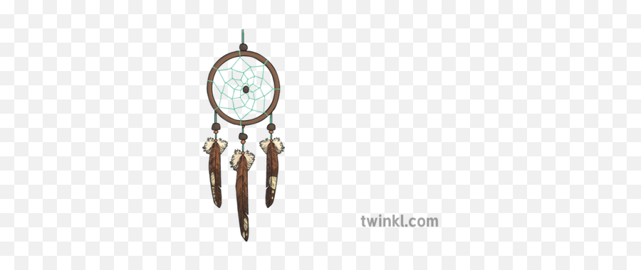 Dreamcatcher Illustration - Twinkl Earrings Png,Dreamcatcher Png