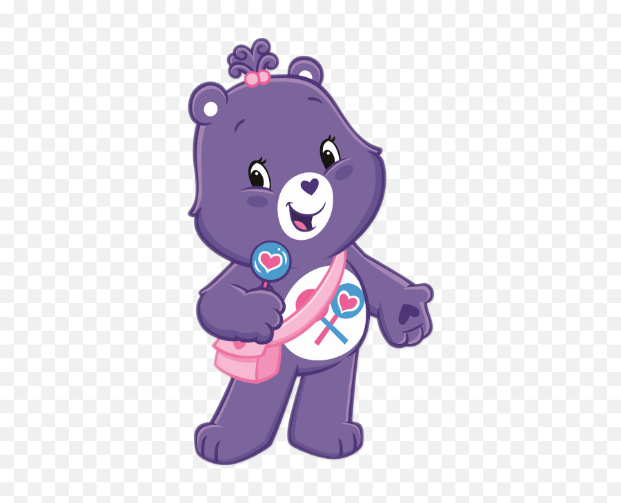 Grumpy Bear Care Bears Cheer - Care Bears Share Bear Care Bears Purple Png,Grumpy Png