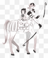 Redraw For Trying To Draw A Centaur Png - One Piece Centaur,Centaur Png