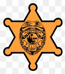 Police Badge Outline Clipart Kid 2 - Clipartix Cowboy Sheriff Badge png