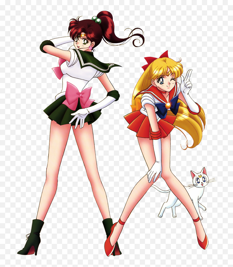 Download Sailor Moon Jupiter - Venus Sailor Jupiter Sailor Moon Png,Sailor Venus Png