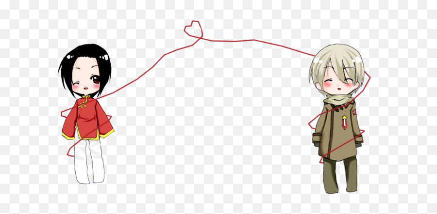 Red String Of Fate By Yue Png