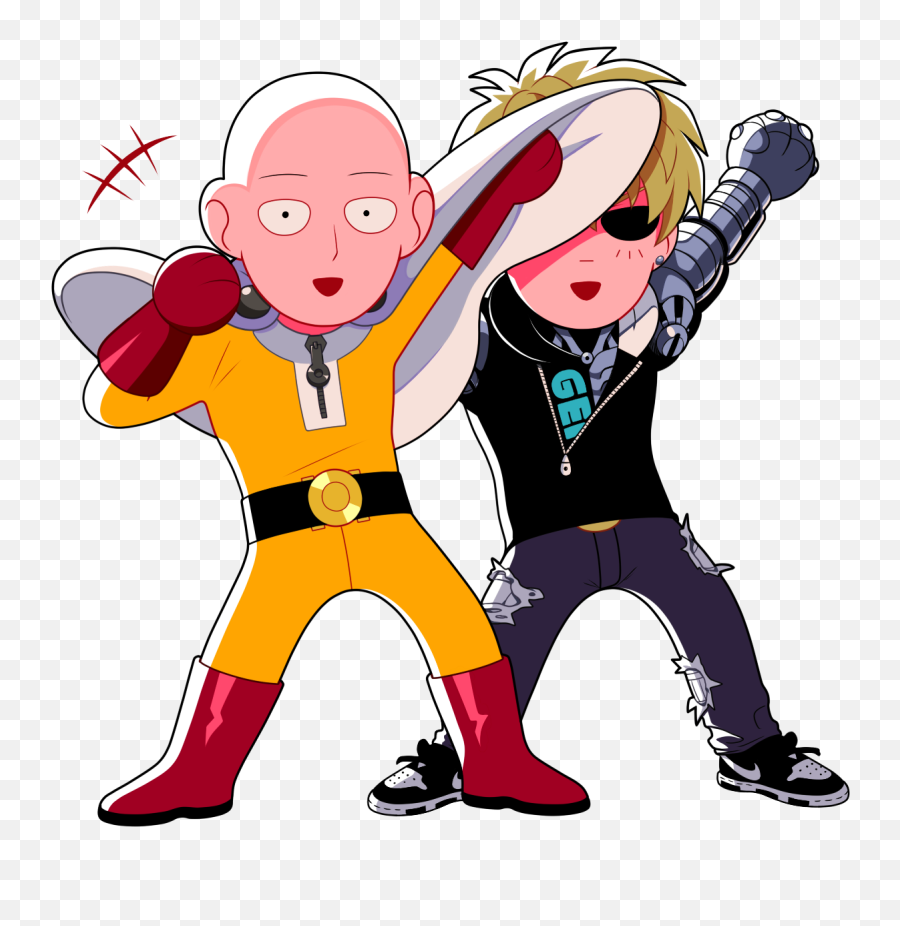 Bewitchedbunny - Saitama And Genos Png,Genos Png