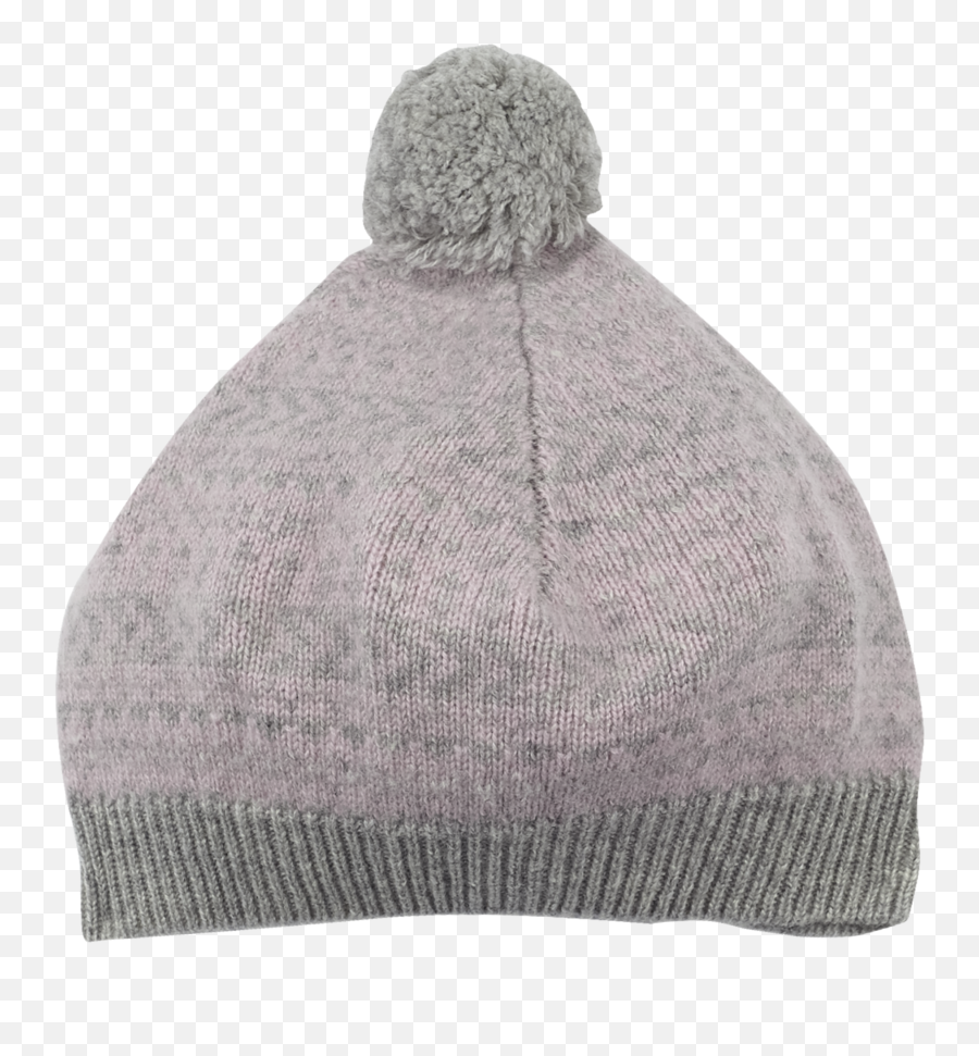 Beret Hat With Jacquard Pattern - Knit Cap Png,Beret Png