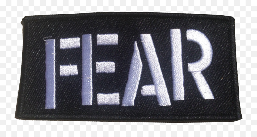 Fear Logo Patch - Fear Patch Png,Punk Logo