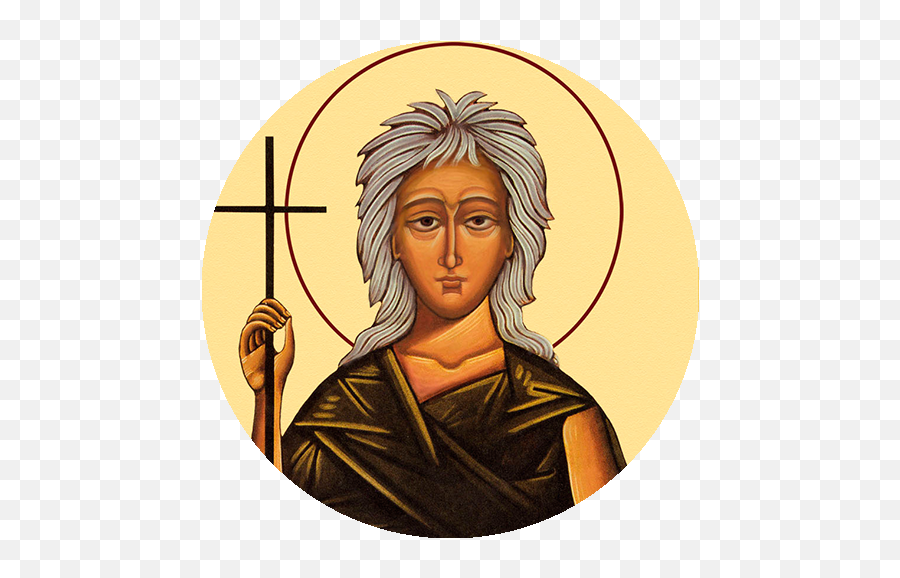Orthodox St Mary Of Egypt Icon Hd Png - Mary Of Egypt,Mary Icon