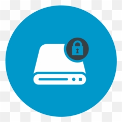 Data Lock Blue Free Icon Of Web Hosting U0026 Technical - Language png