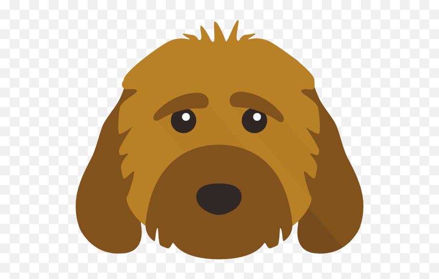 U0027dog Iconu0027 - Personalized Dog Coasters Set Of 4 Goldendoodle Png,Belle Icon Pack