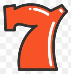 Gaming Casino Bet Seven Gambling Icon - Siete Icono Png