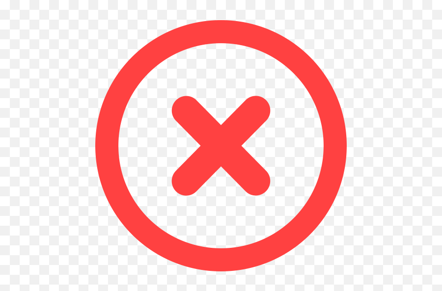 Red X Line Icon Png And Svg Vector Free - London Underground,Red Cross On Volume Icon Windows 10