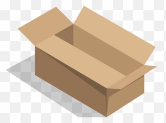 Cardboard Box Icon - png