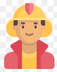 Firefighter Free Vector Icons Designed By Freepik - Happy png