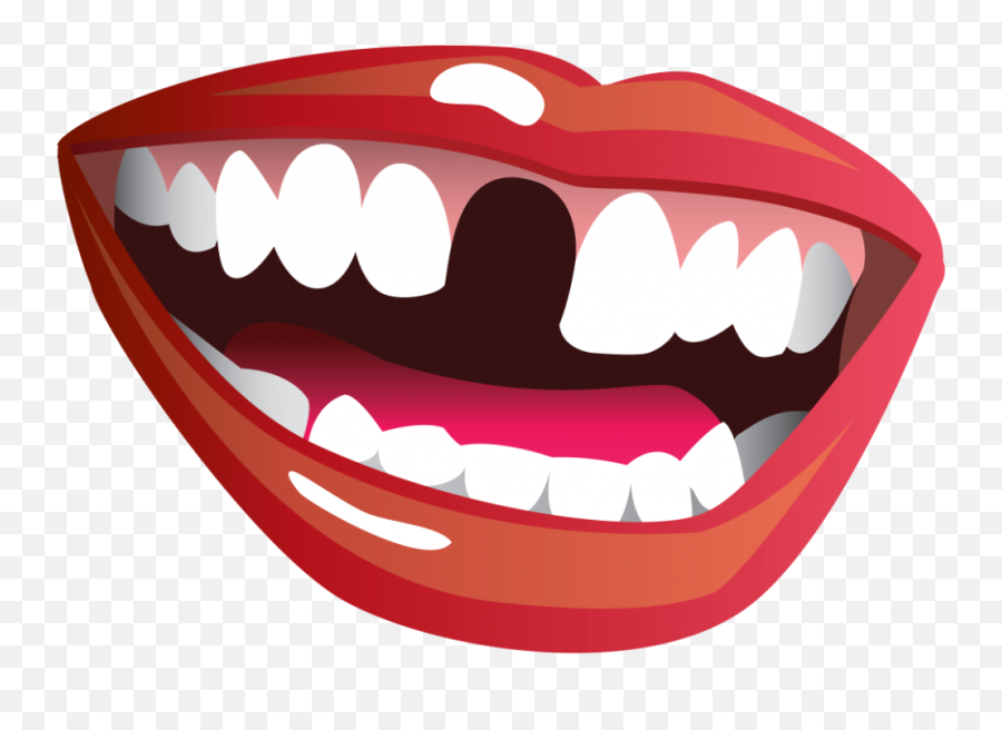 Smile Mouth Png - Smile With A Missing Tooth,Smiling Mouth Png