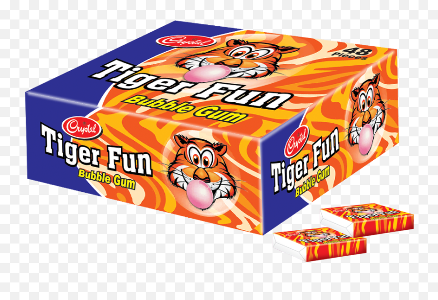 Products U003e Bubble Gum - Tiger Bubble Gum Full Size Png Snack,Bubble Gum Png