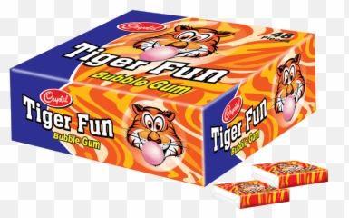 Products U003e Bubble Gum - Tiger Bubble Gum Full Size Png Snack,Bubble Gum Png