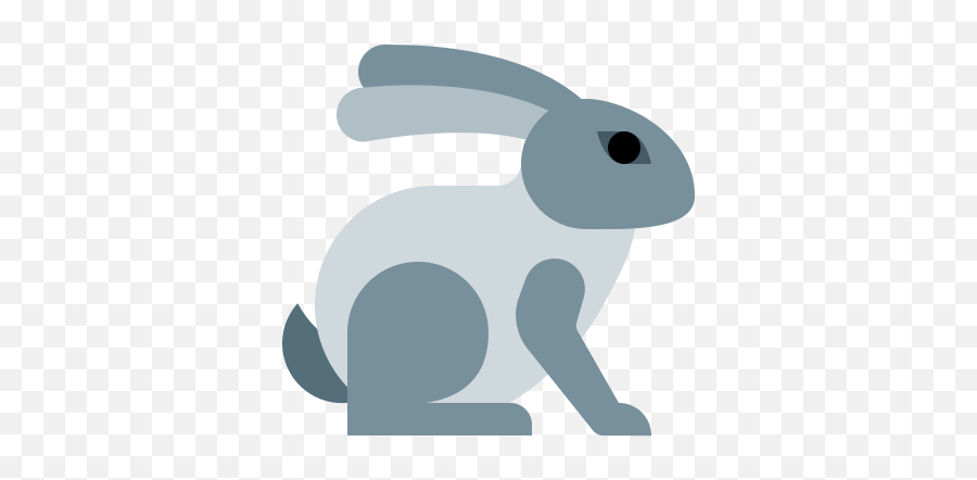 Rabbit Icon In Color Style - Rabit Icon Color Png,Rabbit Icon