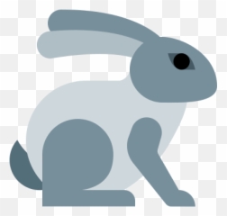 Rabbit Icon In Color Style - Rabit Icon Color Png,Rabbit Icon