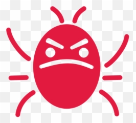 Bad Bug Icon Public Domain Vectors - Computer Bug Png