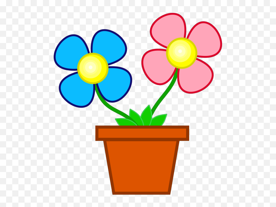 Flowers In A Vase 2 Png Svg Clip Art For Web - Download Flower Pot Clipart,Gigi Hadid Gif Icon