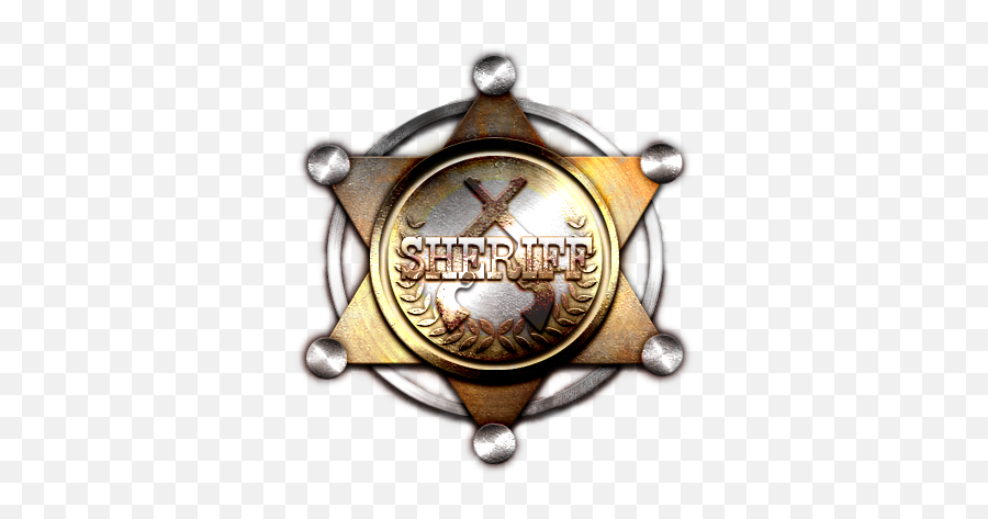 Download Sheriff Star Transparent Background Png Image With - Solid,Sheriff Badge Icon