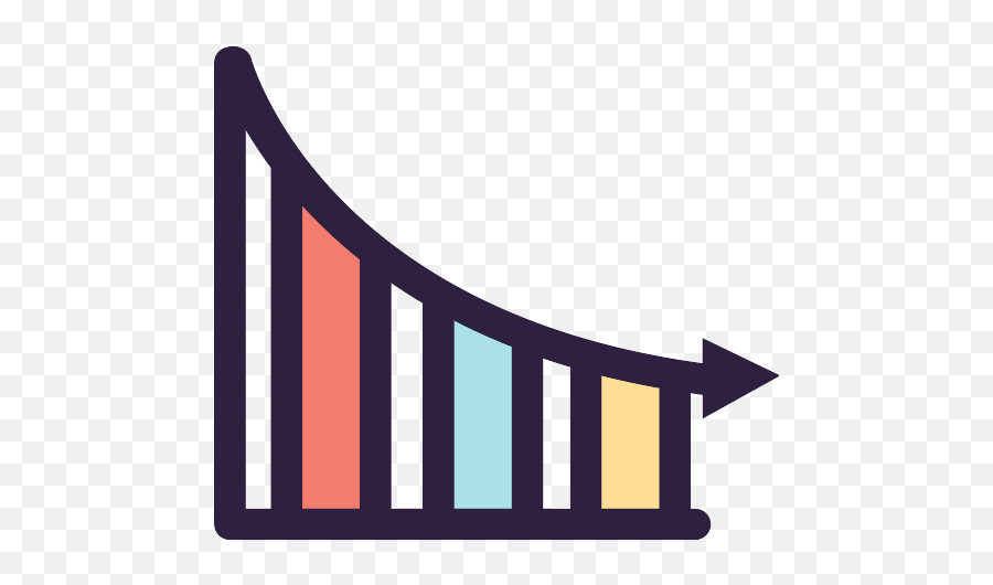 Bar Chart Vector Svg Icon 45 - Png Repo Free Png Icons Busines Loss Graph Clipart,Bar Graph Icon