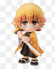 Demon Slayer Toonize Statue Agatsuka Zenitsu Normal Colour Version - png
