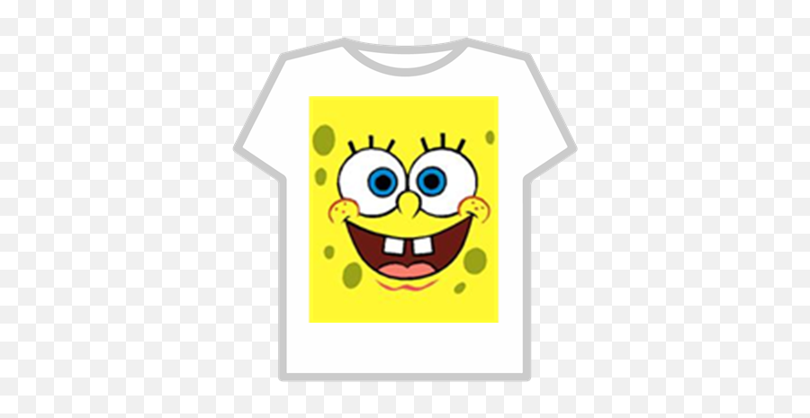 Spongebob Face T Shirt Roblox Spongebob Face Roblox Png Free Transparent Pn...
