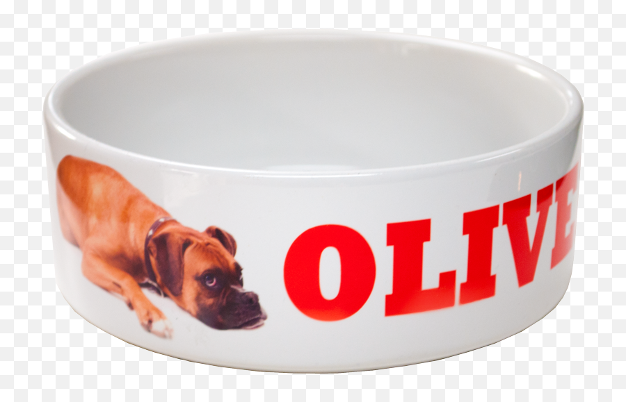 Ceramic Sublimation Pet Bowl - Small 5 Wide Tired Dog Png,Dog Bowl Png