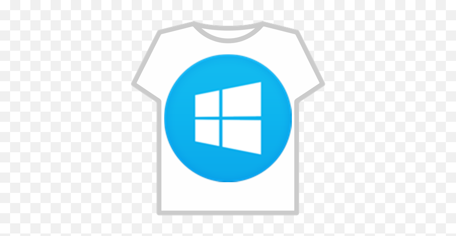 Microsoft Logo Shirt - Roblox T Shirt Roblox Windows 10 Png,Microsoft Logo