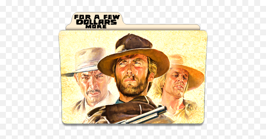 For A Few Dollars More 1965 Folder Icon By Ackermanop Transparent PNG