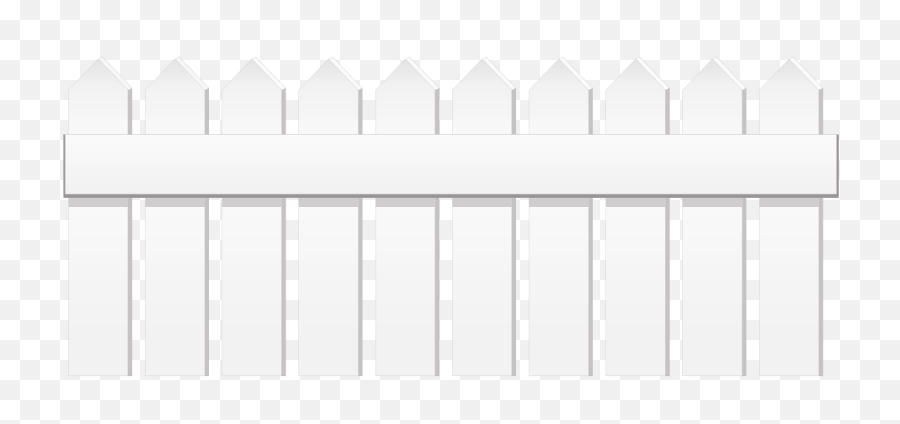 White Wood Fence Png Transparent - White Wood Fence Png,Wooden Fence Png