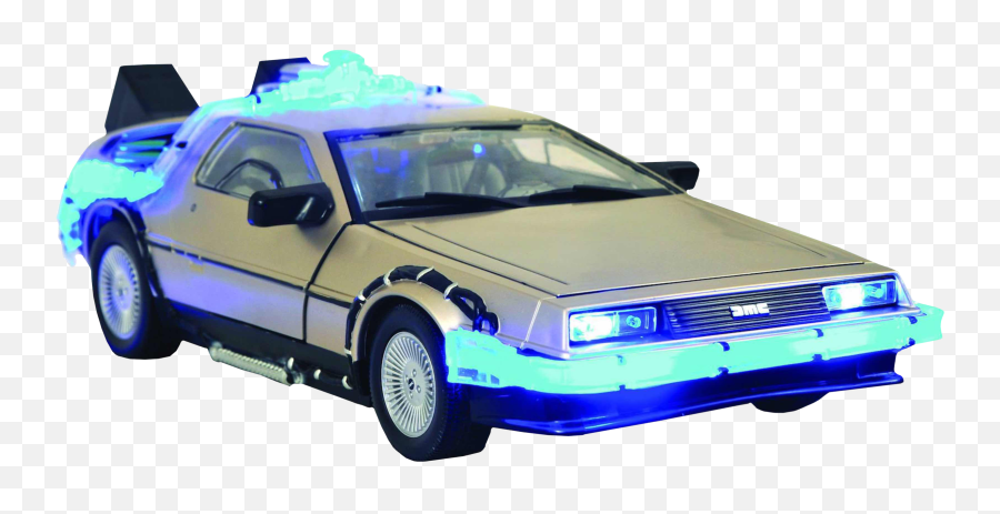 Diamond Select - Back To The Future Time Machine Car Png,Delorean Png