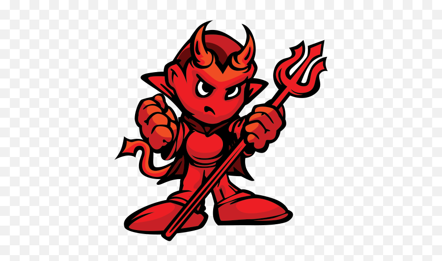 Printed Vinyl Devil Evil Satan Hell Stickers Factory - El Lado Angel De Escorpion Png,Satan Transparent