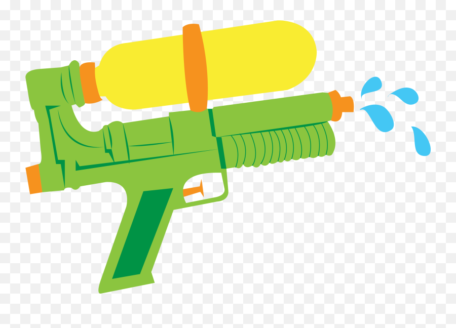 Water Gun Clipart Png Transparent - Water Gun Clipart Free,Water Gun Png