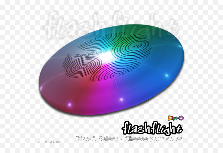 Flashflight Led Light - Up Flying Disc Disco Select Circle Png,Disco Lights Png