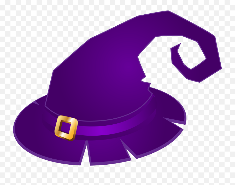 Unforgettable Cliparts Prple Hats Clipart 29 Ultra - Witch Hat Png,Police Hat Transparent