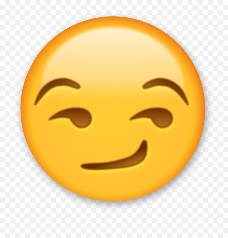 Transparent Clipart Emoji - Smirk Emoji Png,Wink Png