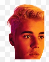 Justin Bieber Beliebers Jb Baby Orange Pink Letmeloveyo - Photoshoot Justin Bieber Id Magazine Png,Justin Bieber Hair Png