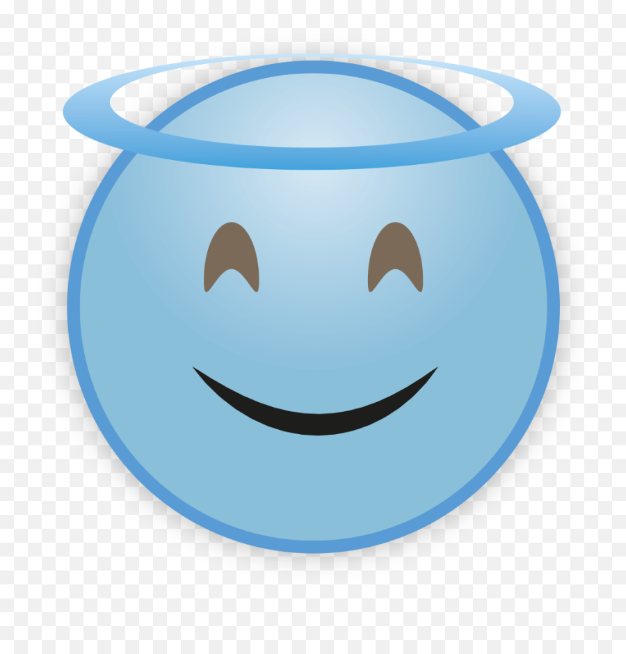 Sky Blue Emoji Png Transparent Mart - Whatsapp Emoji,Laugh Emoji Png