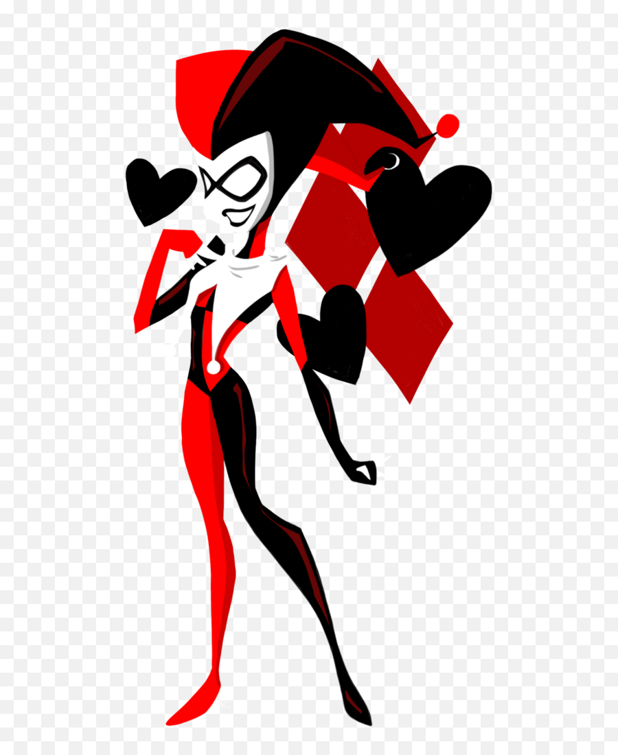 Harley Quinn Clipart Jester Graphic - Harley Quinn Vector Transparent Png,Harley Quinn Transparent