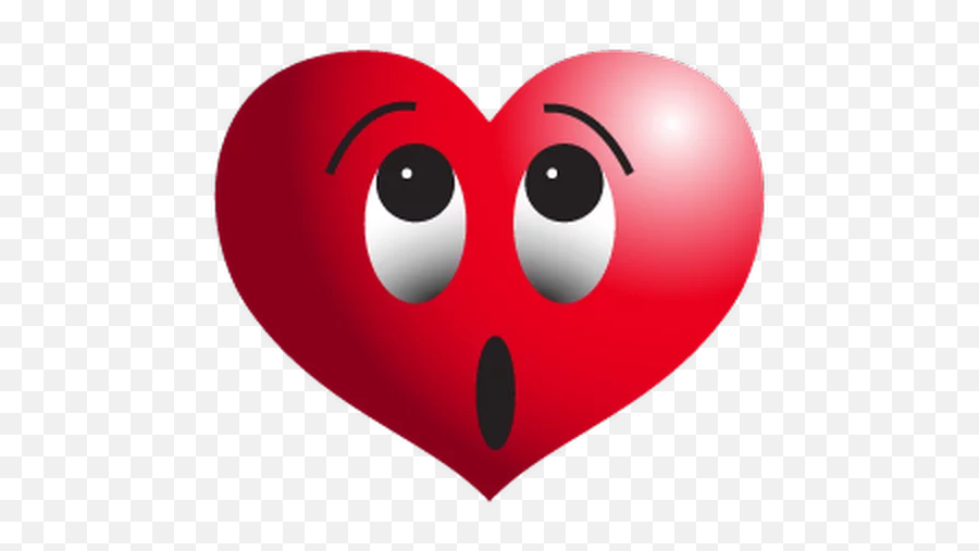 Heart Emoji Transparent Background Png Mart - Cartoon,Heart Eyes Emoji Transparent Background