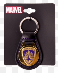 Galaxy Logo Leather Keychain - The Marvel Experience Thailand png