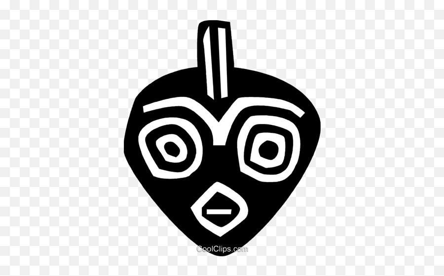 Máscara Tribal Africana Libres De Derechos Ilustraciones - African Tribal Masks Clipart Png,Tribales Png
