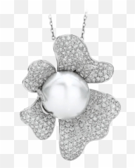 Gorgeous Pearl Necklaces Midas Jewellery - Locket png