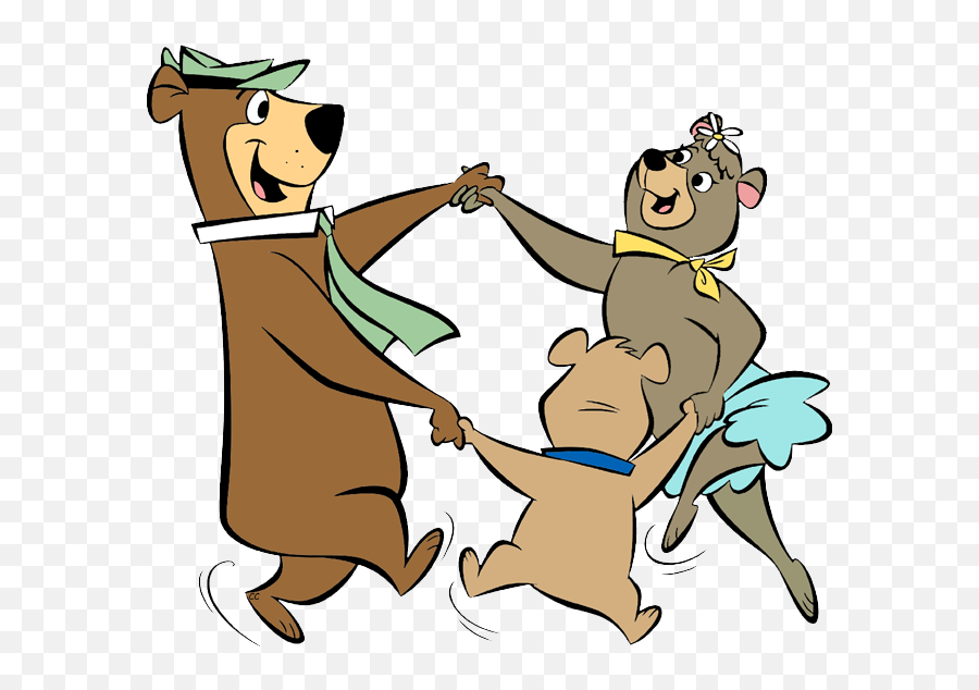 Yogi Bear Clip Art Cartoon - Yogi Bear And Boo Boo Png,Boo Png - free ...