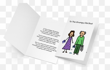 To The Grumpy Old Sod - 05gm Document Png,Grumpy Png