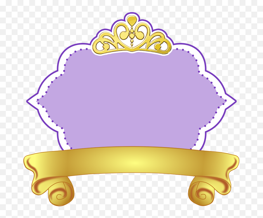 Corus Entertainment Disney Sofia Logo - Sofia The First Logo Blank Png,Princesa Sofia Png